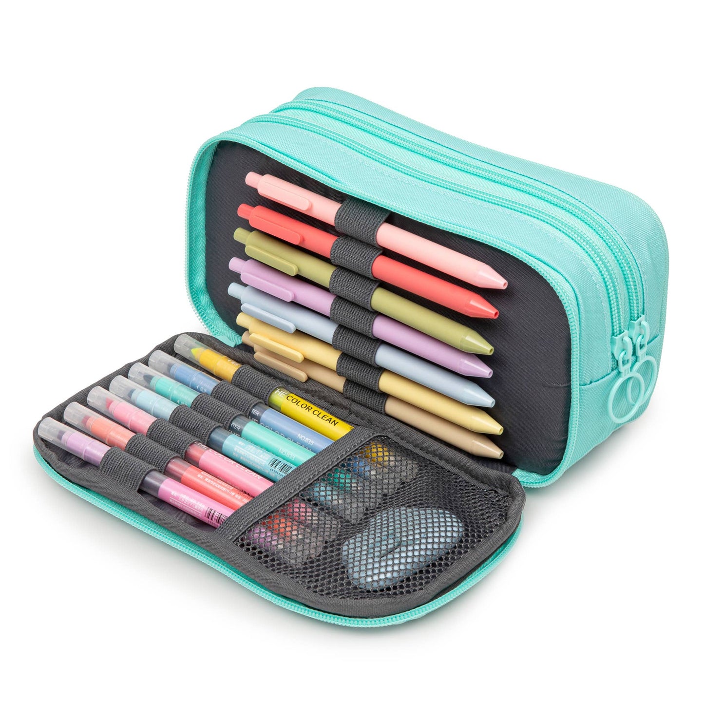 Mint Half & Half Pencil Case