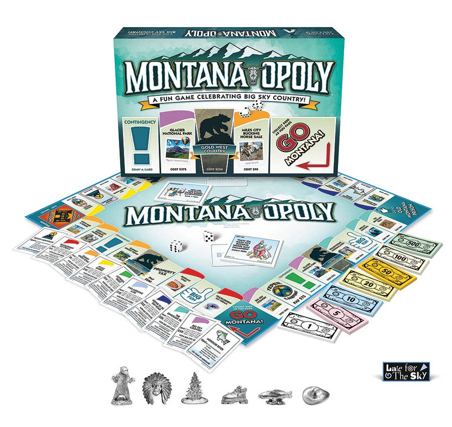 Montana-Opoly Board Game