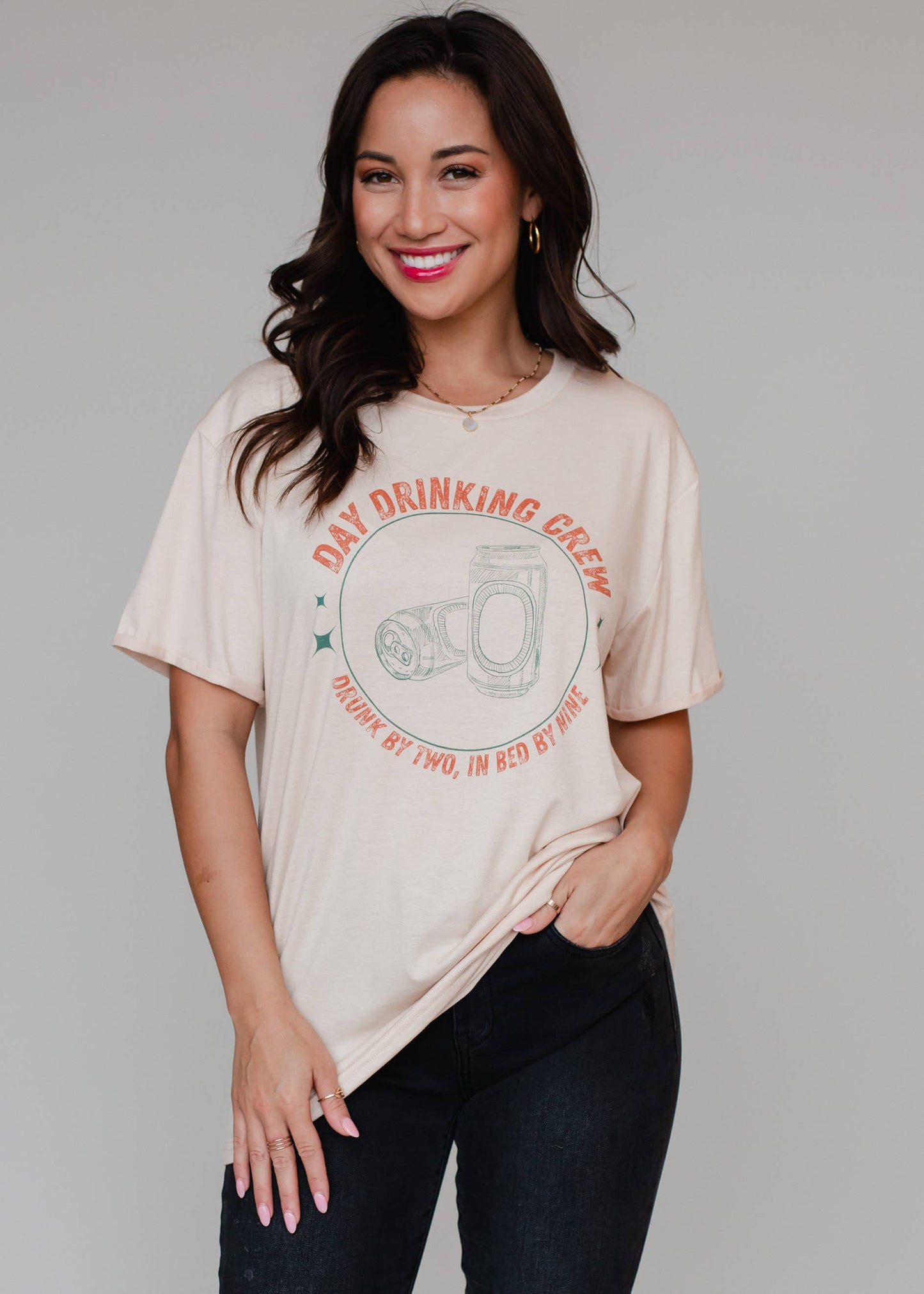 Day Drinking Crew Tee