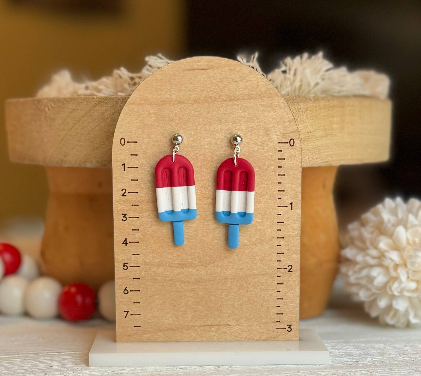 Popsicle earrings