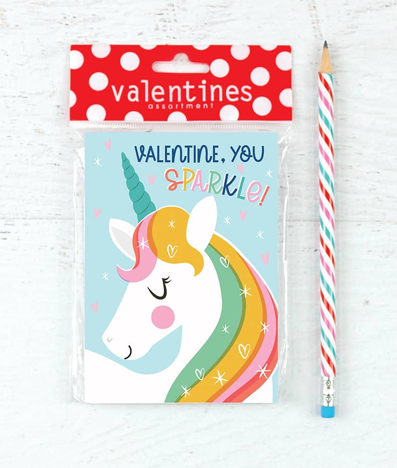 Kids Valentine Pack - Magical Unicorns