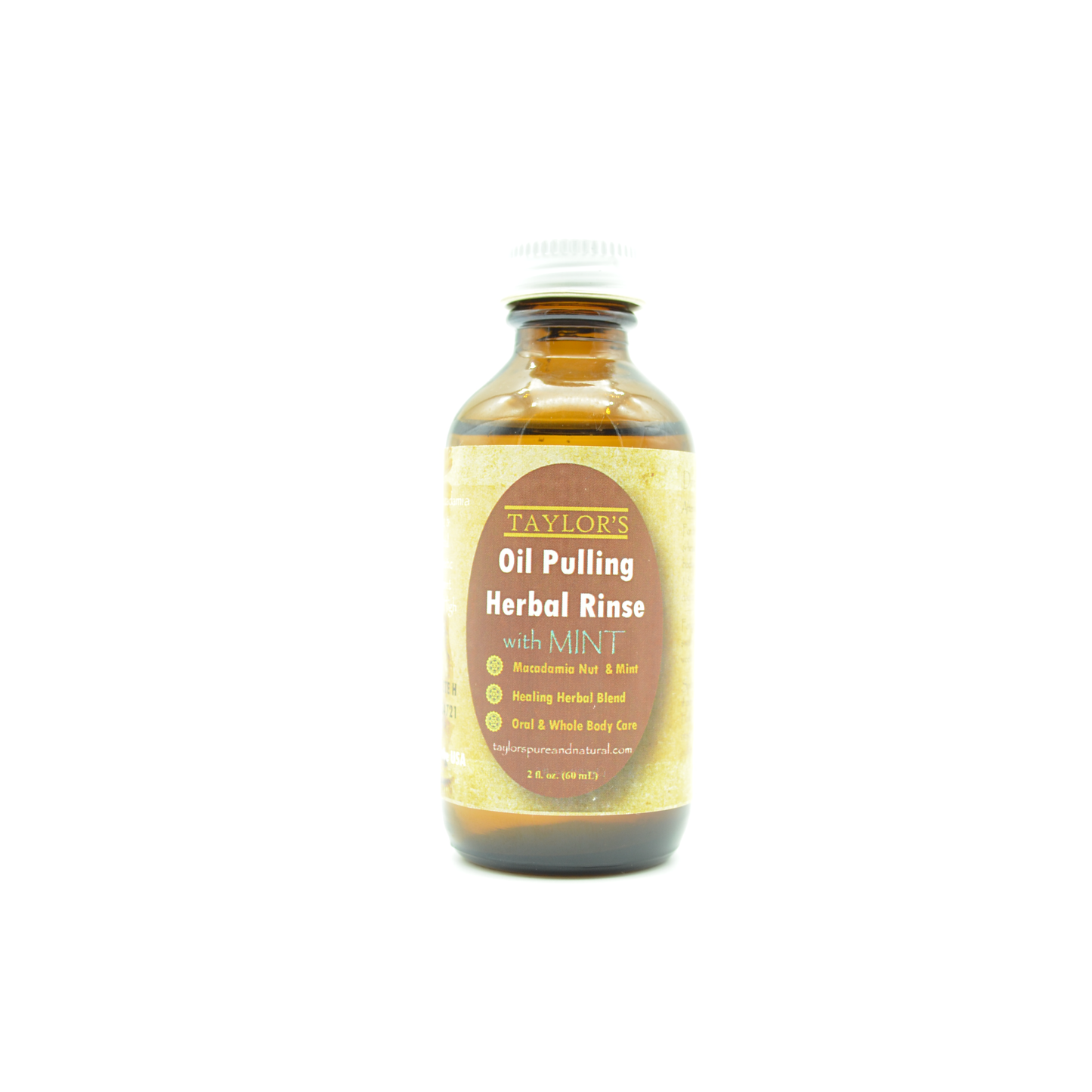 Taylor's Naturals - ELEVATED - Oil Pulling Herbal Rinse Ayurvedic Oral Care