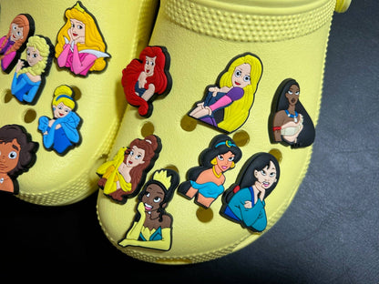 JuliesDecal - Princesses and Brave Girls shoe charms: #A4 Jasmine