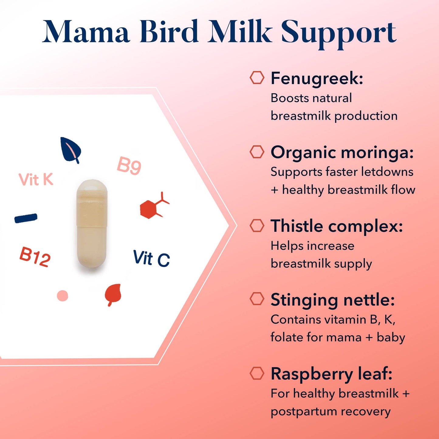 Mama Bird® Milk Support