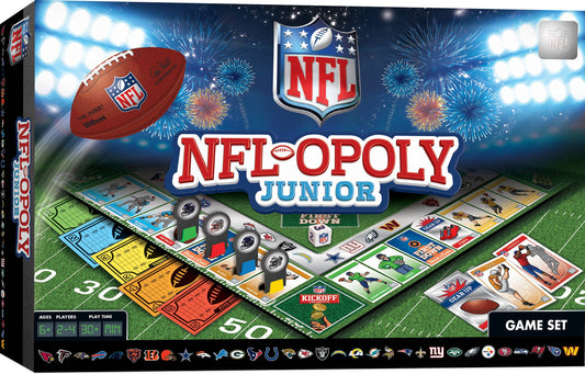 NFL Opoly Junior Board Game