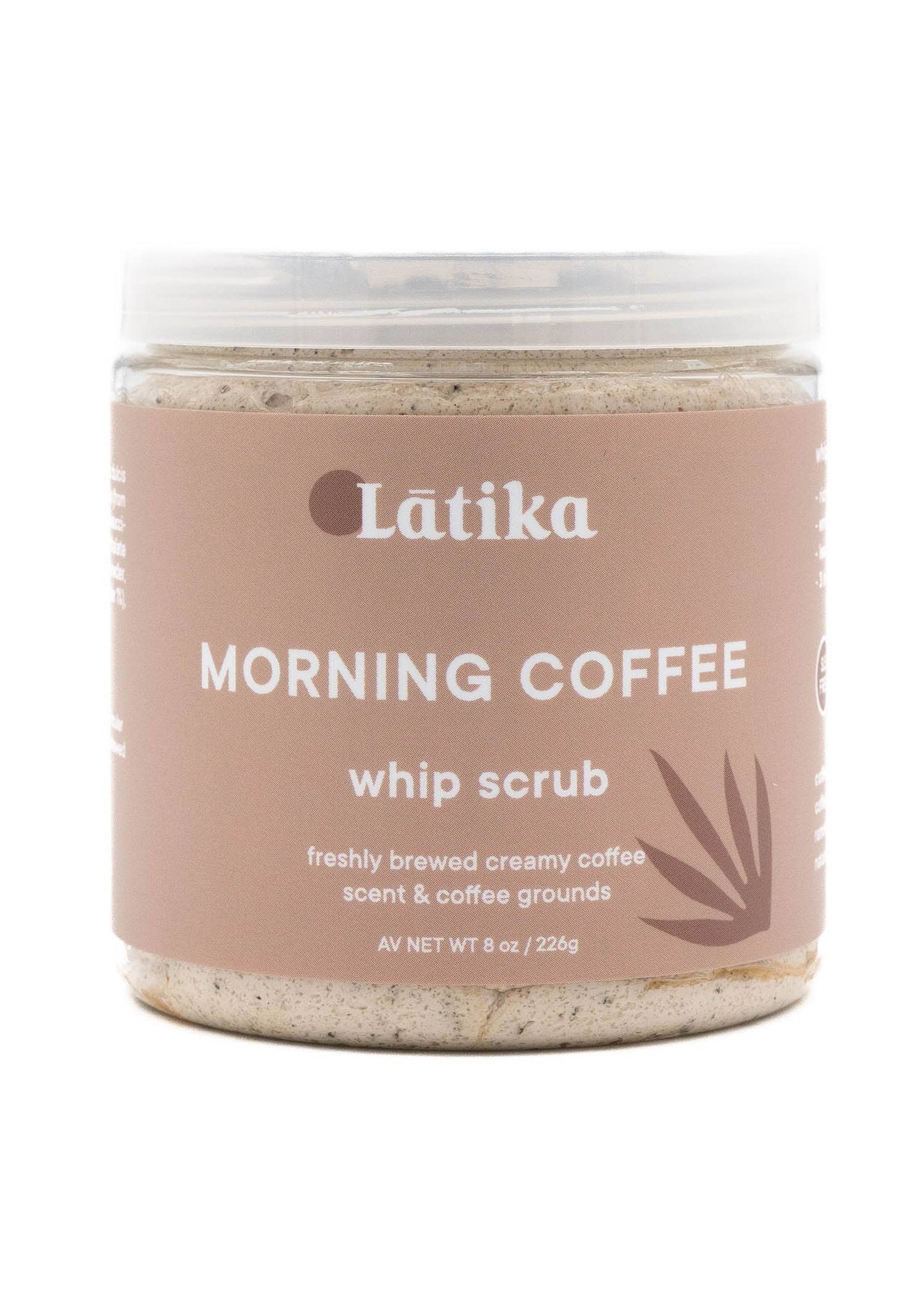 Morning coffee whipped scrub