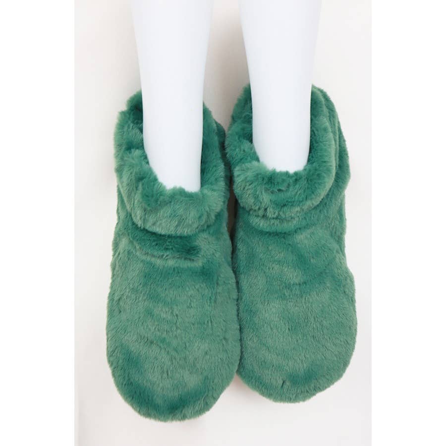 Plush Bootie Slippers