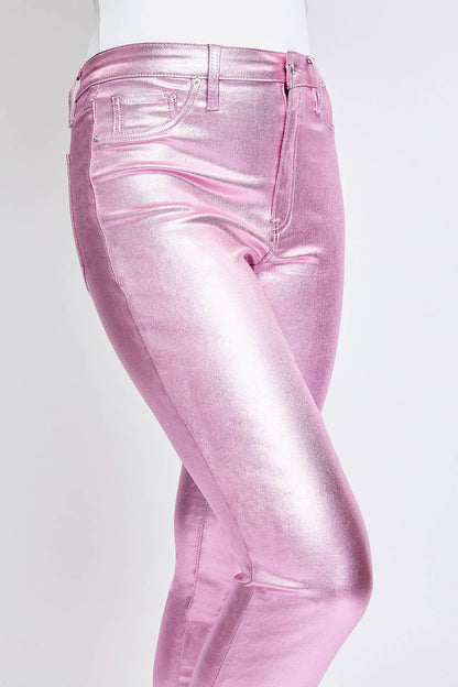 Junior High Rise Metallic Skinny Jean