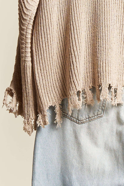 Multi Texture Sweater