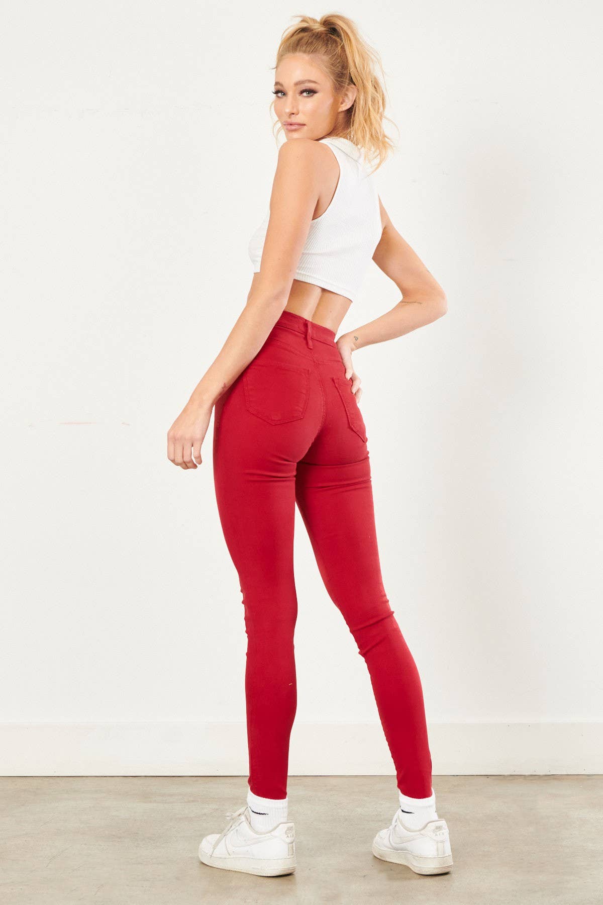 Berry Skinny Jeans