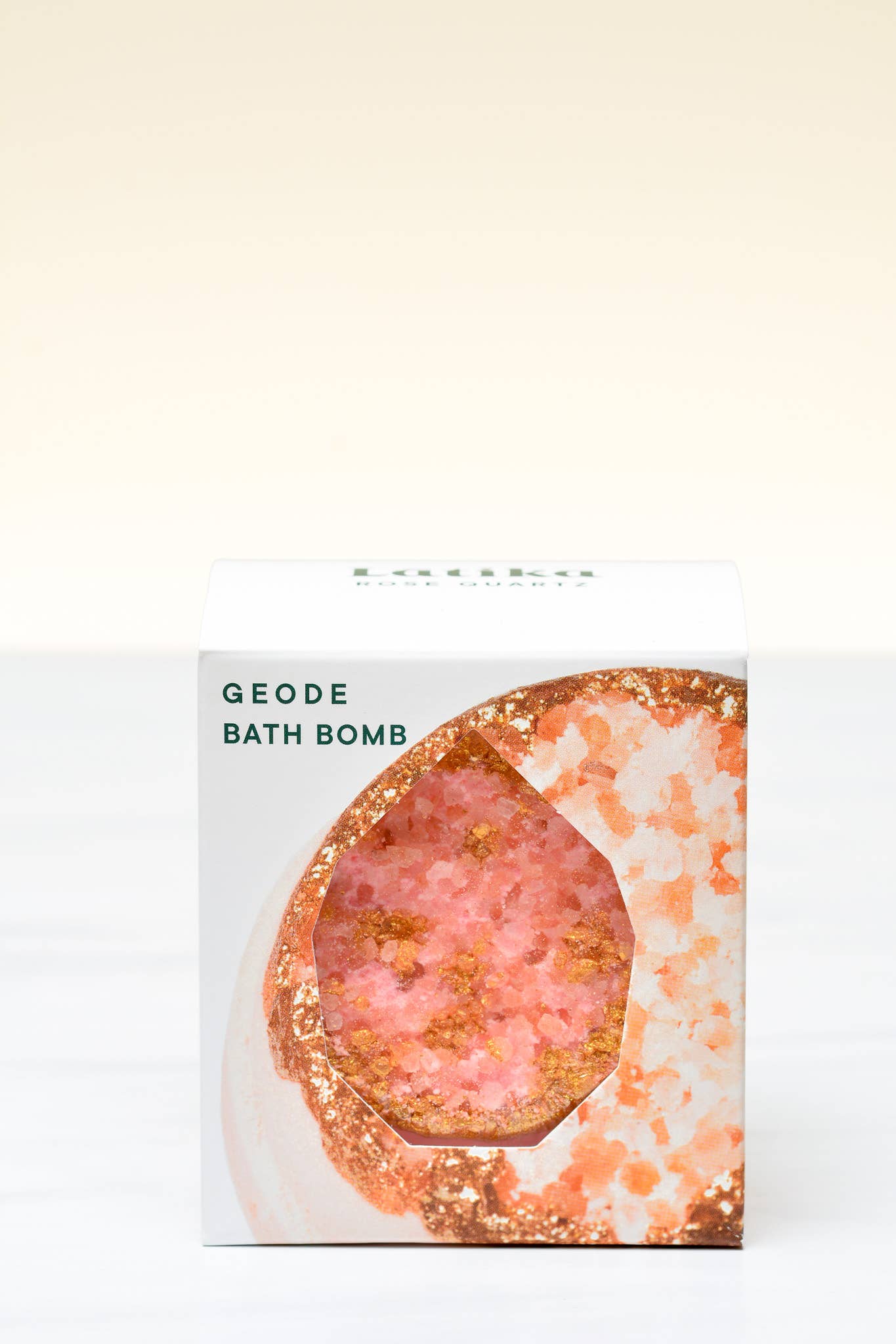 Crystal Geode Bath Bomb | Rose Quartz