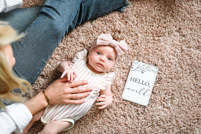 Pregnancy Milestone Cards | Baby Announcement & Reveal