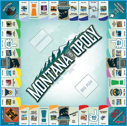 Montana-Opoly Board Game