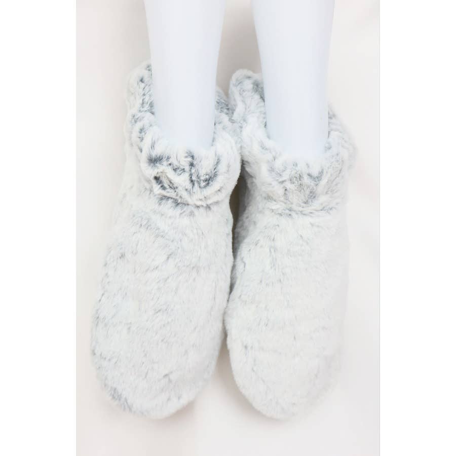 Plush Bootie Slippers