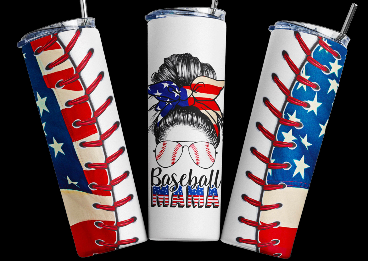 Baseball Mama Tumbler