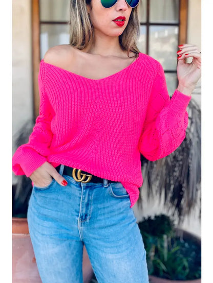 Hot Pink Sweater