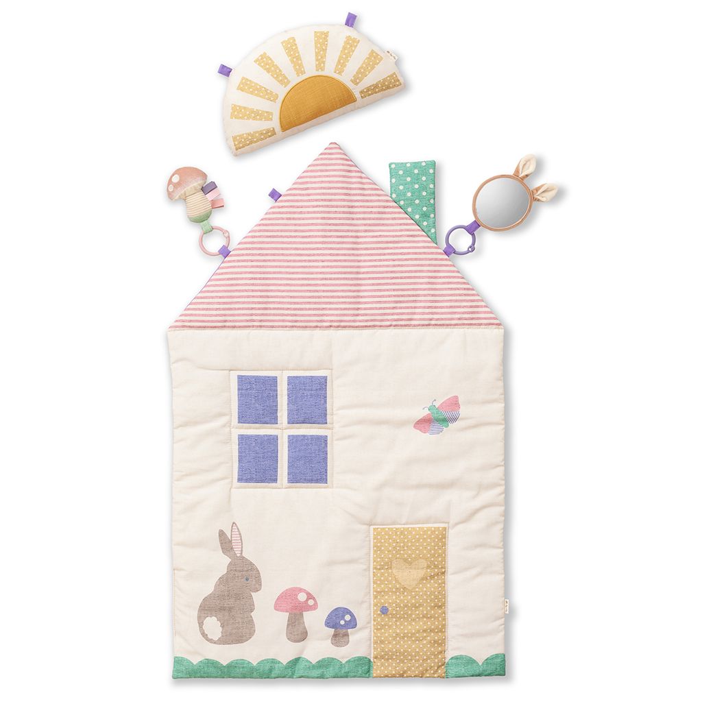 Bitzy Bespoke Tummy Time Cottage Play Mat