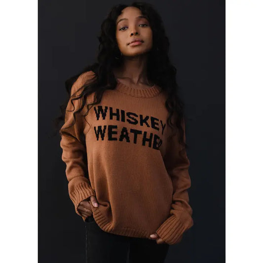 Whiskey weather sweater