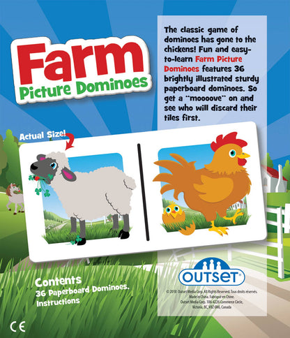 Picture Dominoes: Farm Game