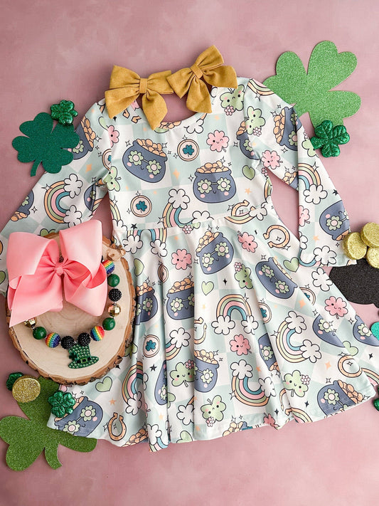 Leprechaun Treasure Twirl Dress