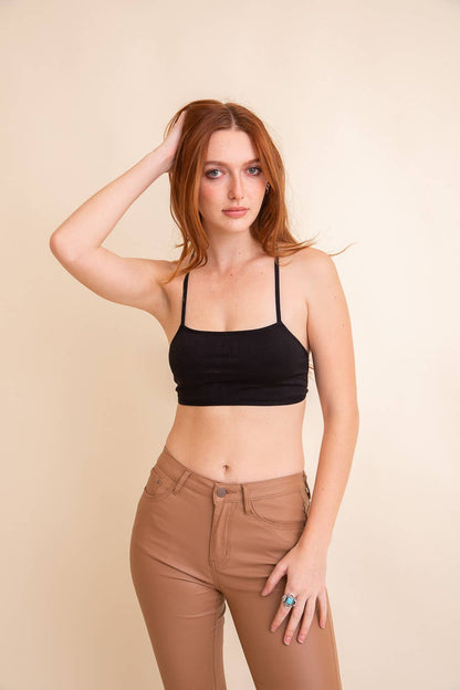 Straight Line Bandeau Bralette