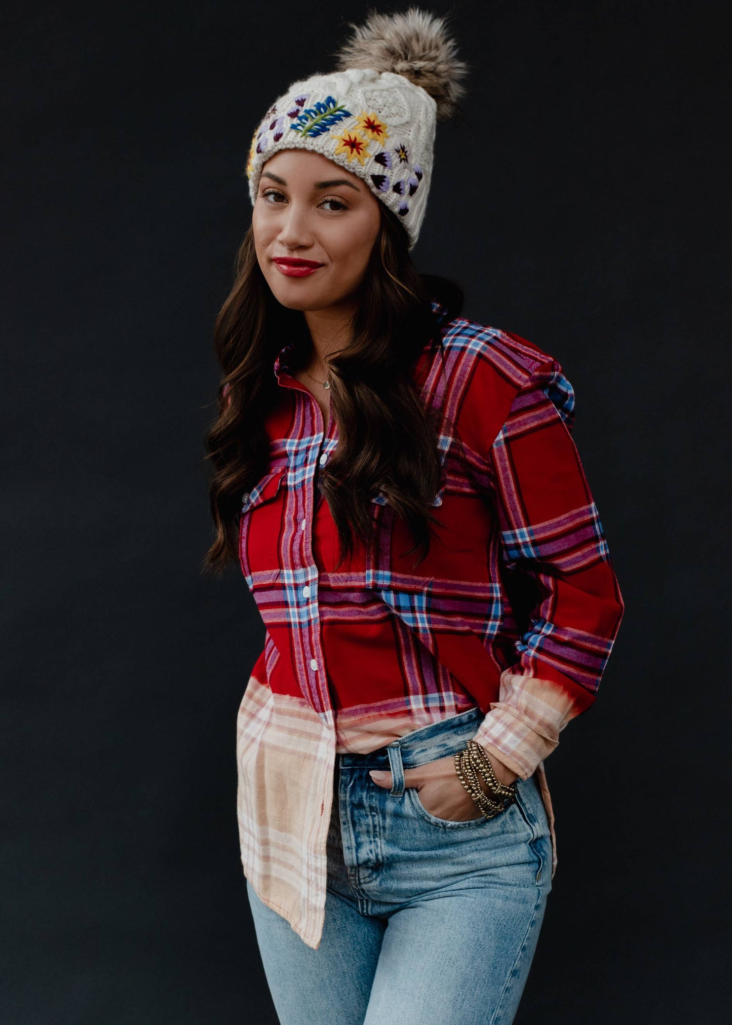 Red & Blue Plaid Flannel