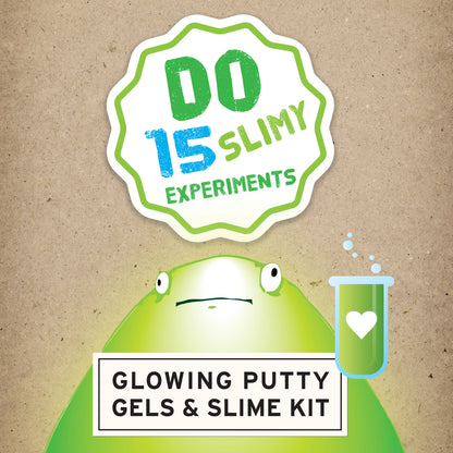 GLOWING PUTTY, GELS & SLIME KIT