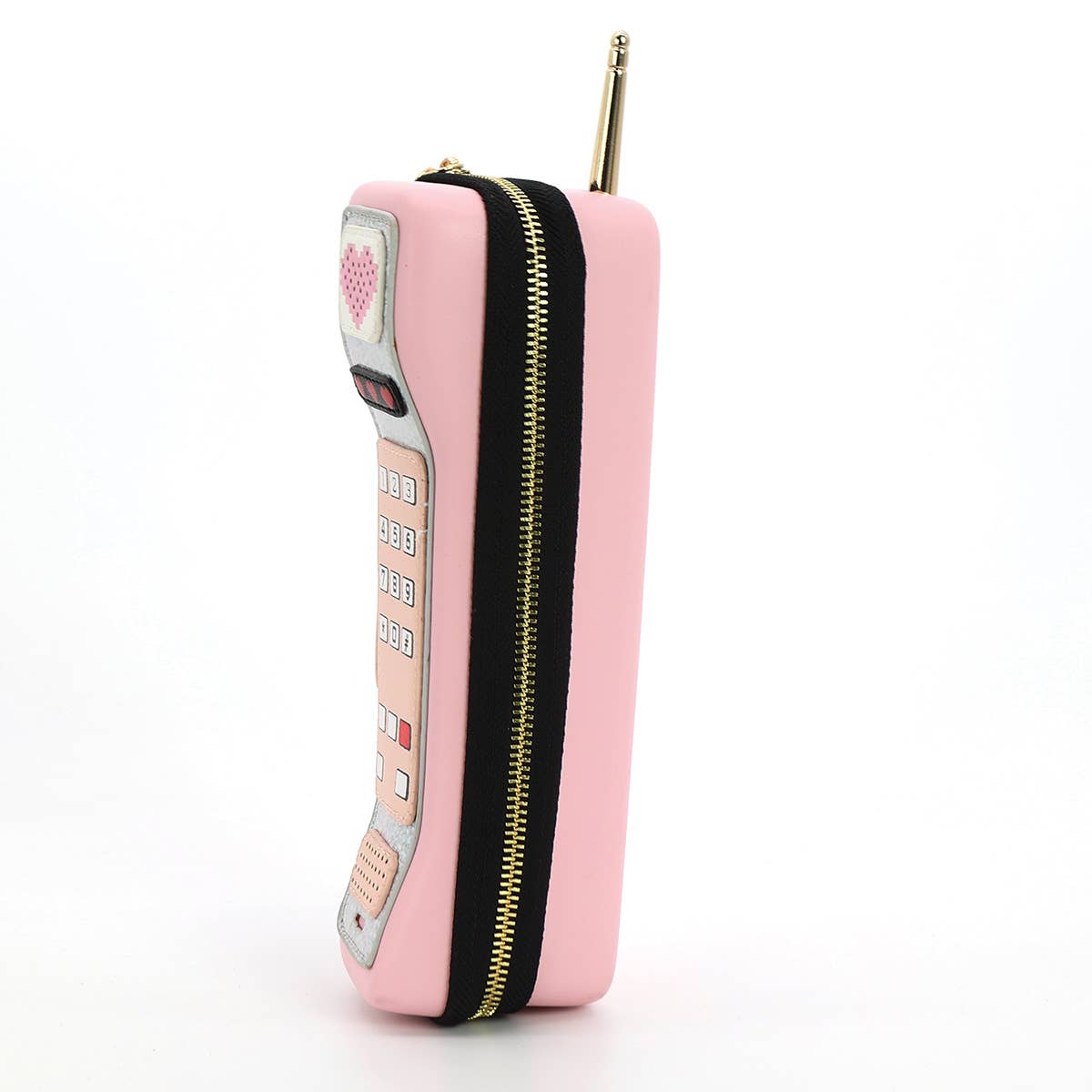 Handheld Vintage Pink Phone Wristlet