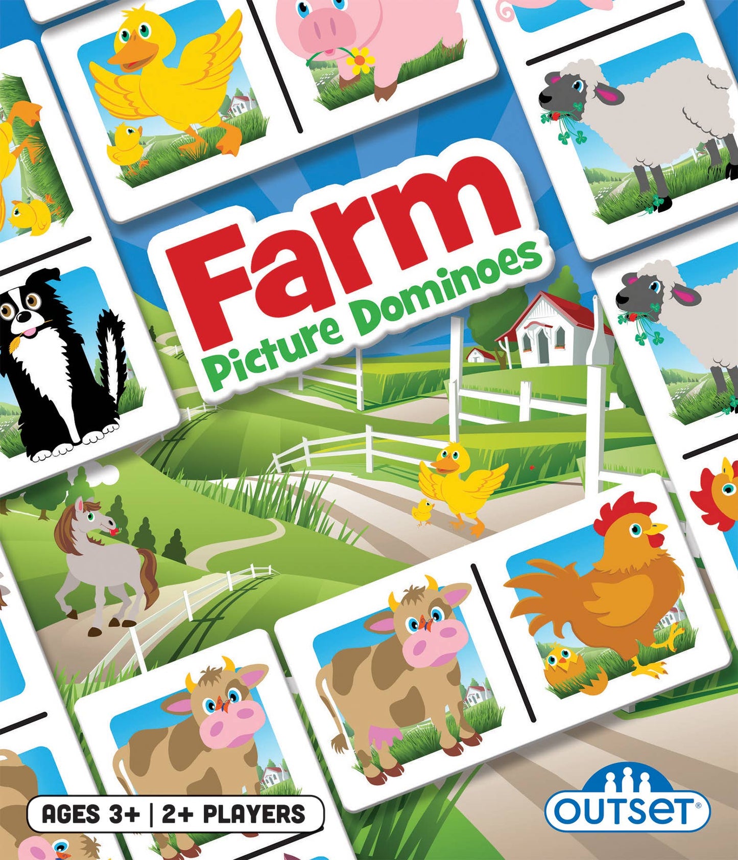 Picture Dominoes: Farm Game