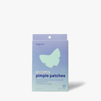 Hydrocolloid Mint & Purple Butterfly Pimple Patches