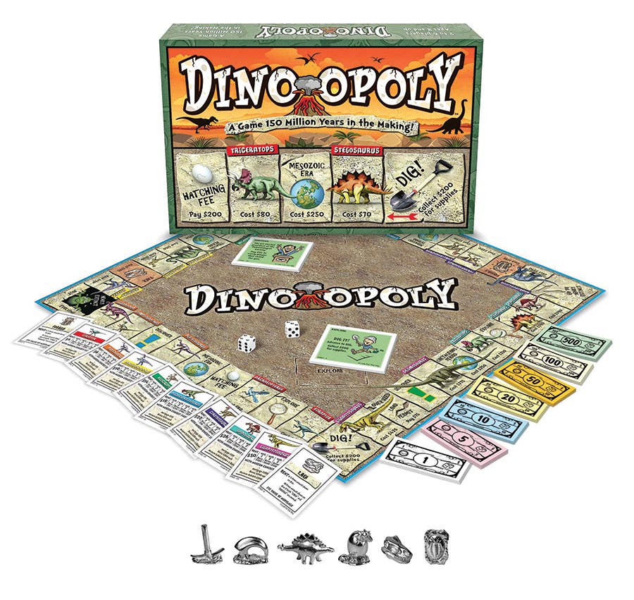 Dino-Opol Board Game