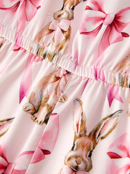 Pink Easter Bunny Jumpsuit