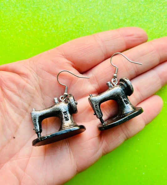 Sewing Machine Earrings