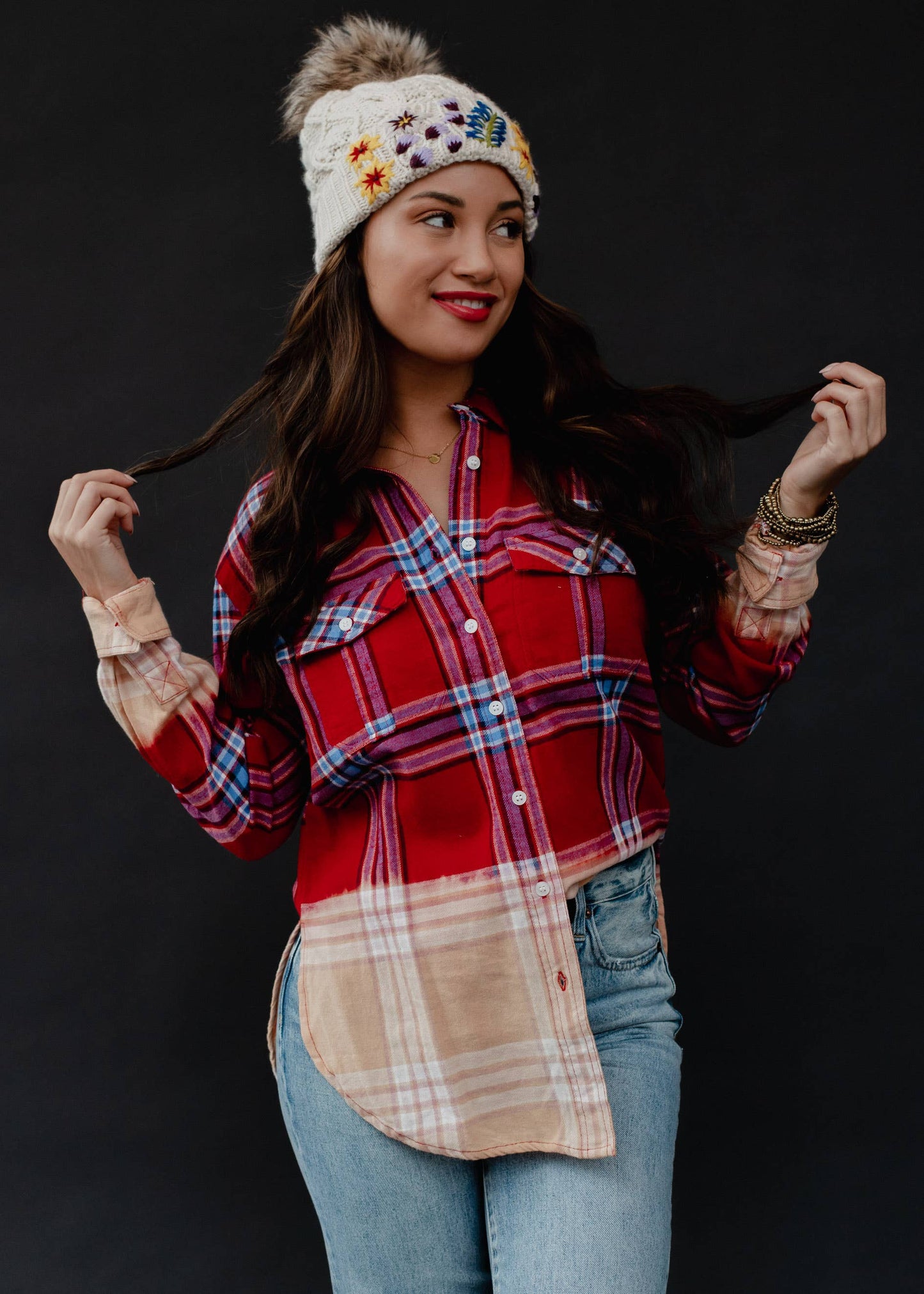 Red & Blue Plaid Flannel