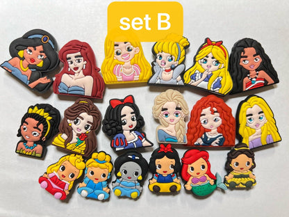 JuliesDecal - Princesses and Brave Girls shoe charms: #A1 Pocahontas