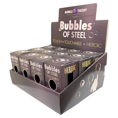Bubbles of Steel: Touchable and Heroic bubbles