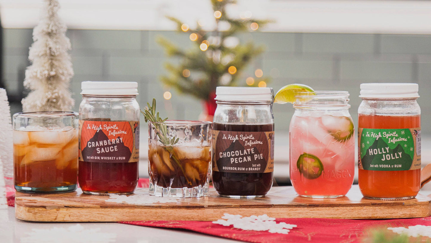 Holly Jolly cocktail infusion kit