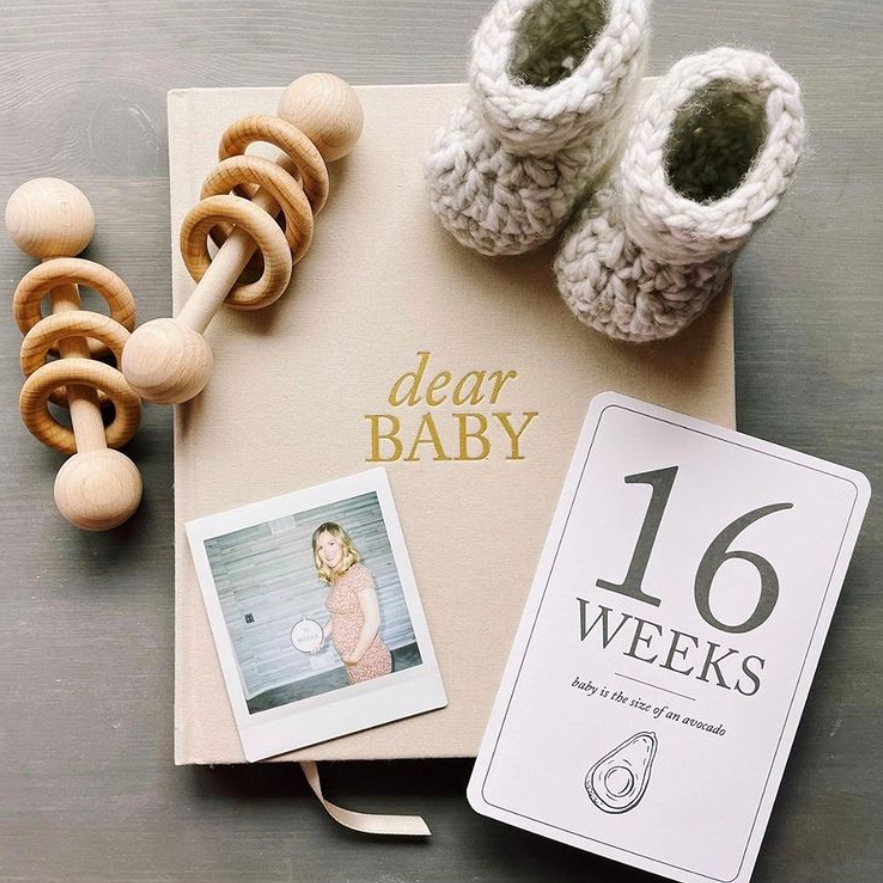 Pregnancy Milestone Cards | Baby Announcement & Reveal