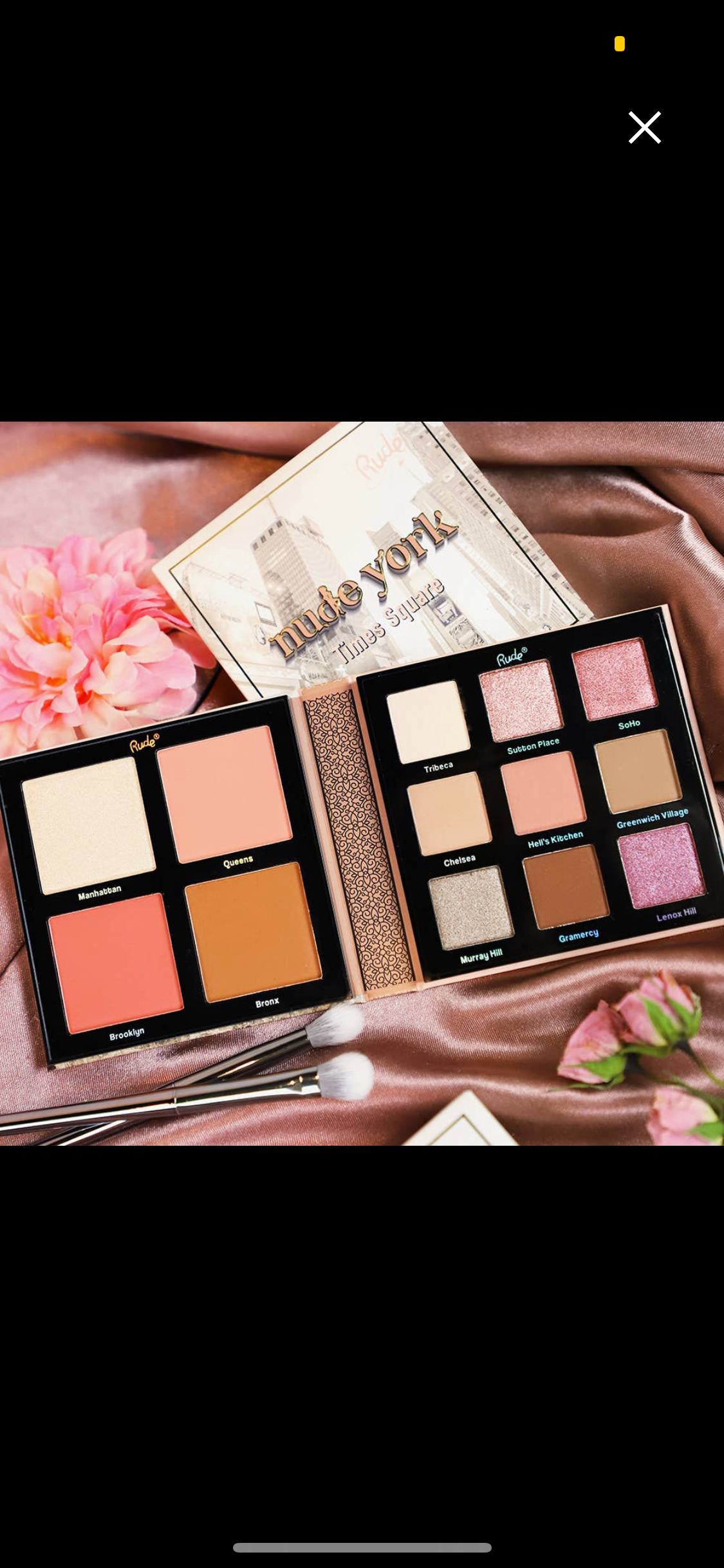 Nude York Face & Eye Palette