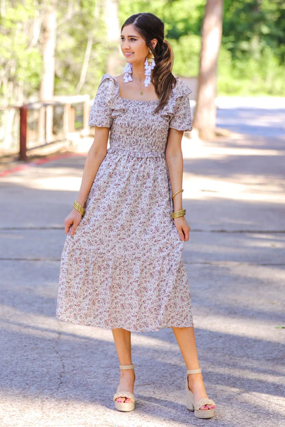 Rosemary floral dress