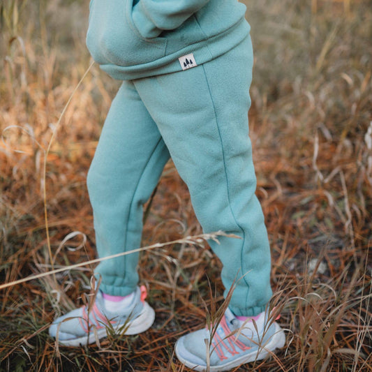 The Montana Scene - Joggers Toddler - Light Teal: 3T