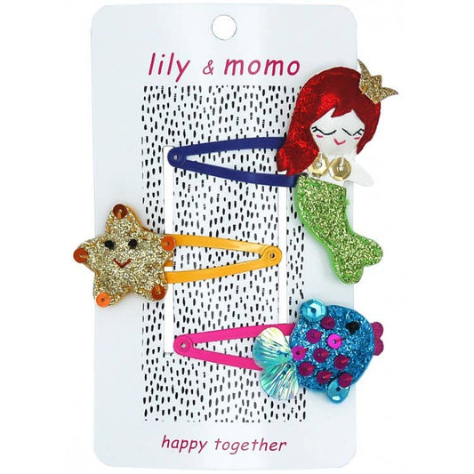 Under The Sea Trio Hair Clips