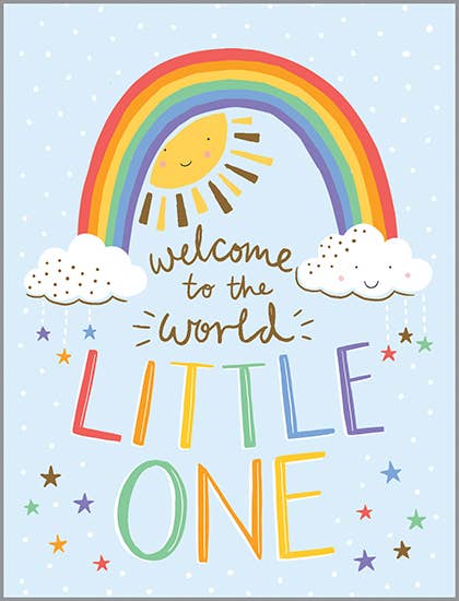 Baby Card - Baby Rainbow