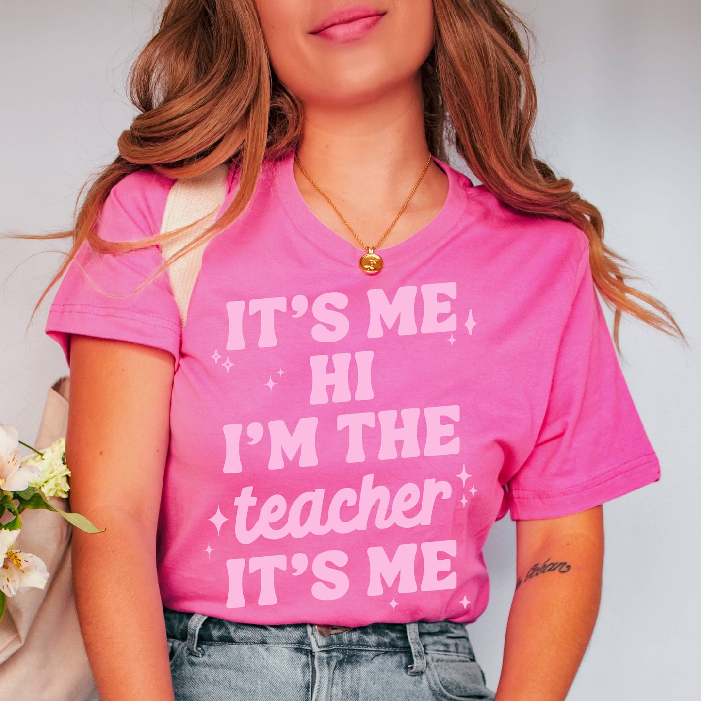 It's Me Hi I'm the Teacher It's Me Shirt