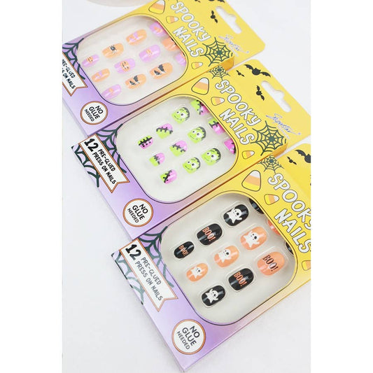 Halloween Theme Kids Nail Set