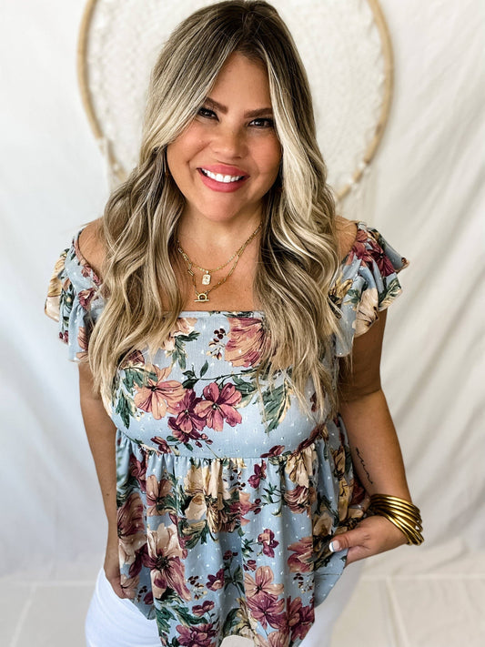 Sloane floral top