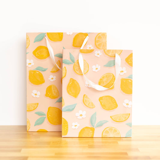 Painted Lemons Gift Bag