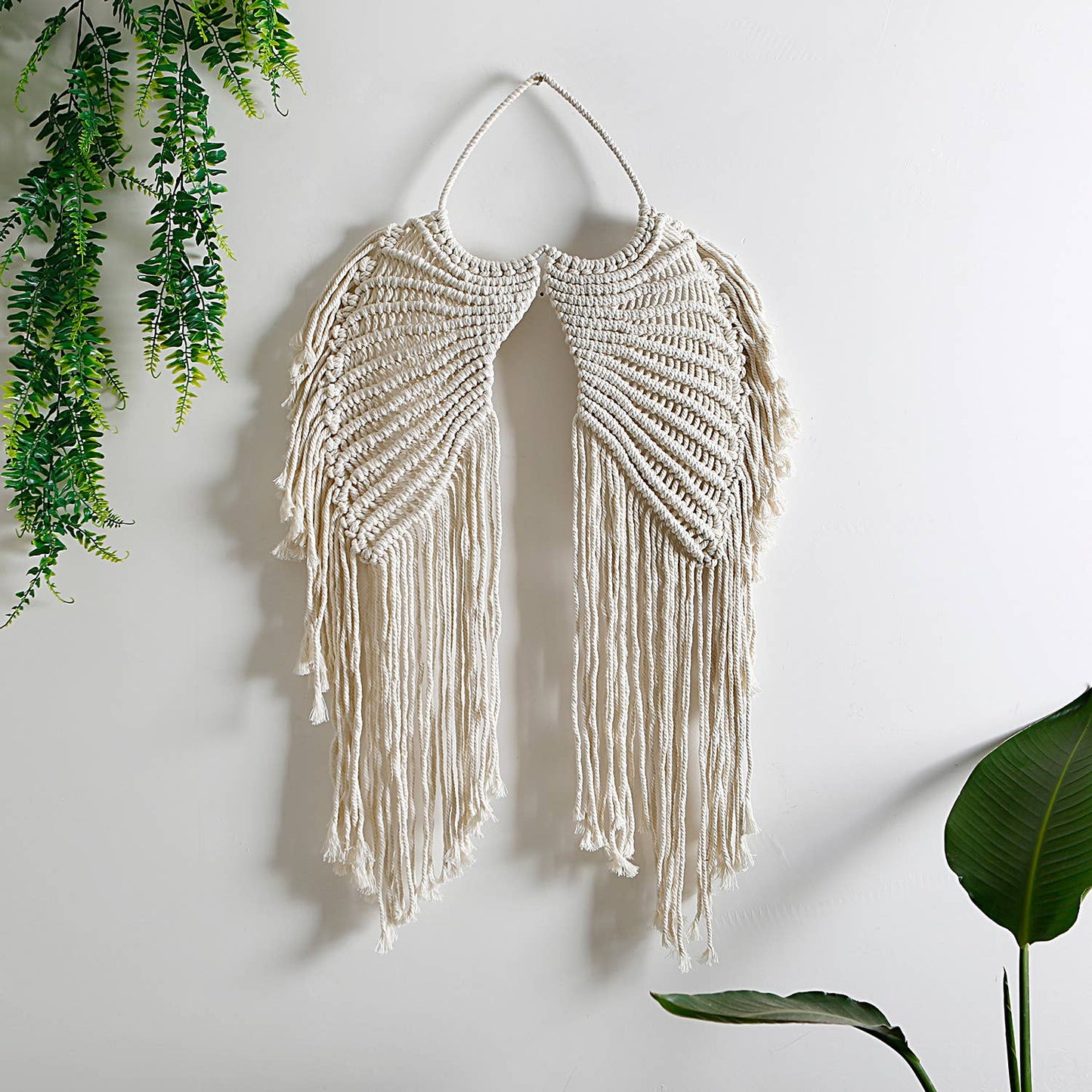 Handmade Macrame Angel Wings