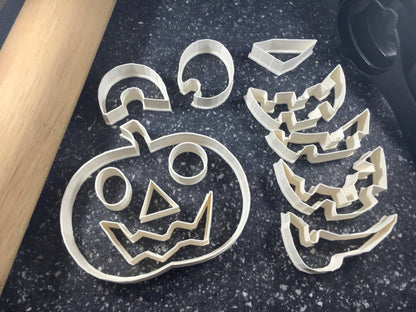 Ultimate Jack O Lantern Pumpkin Cookie Cutter Kit: 5