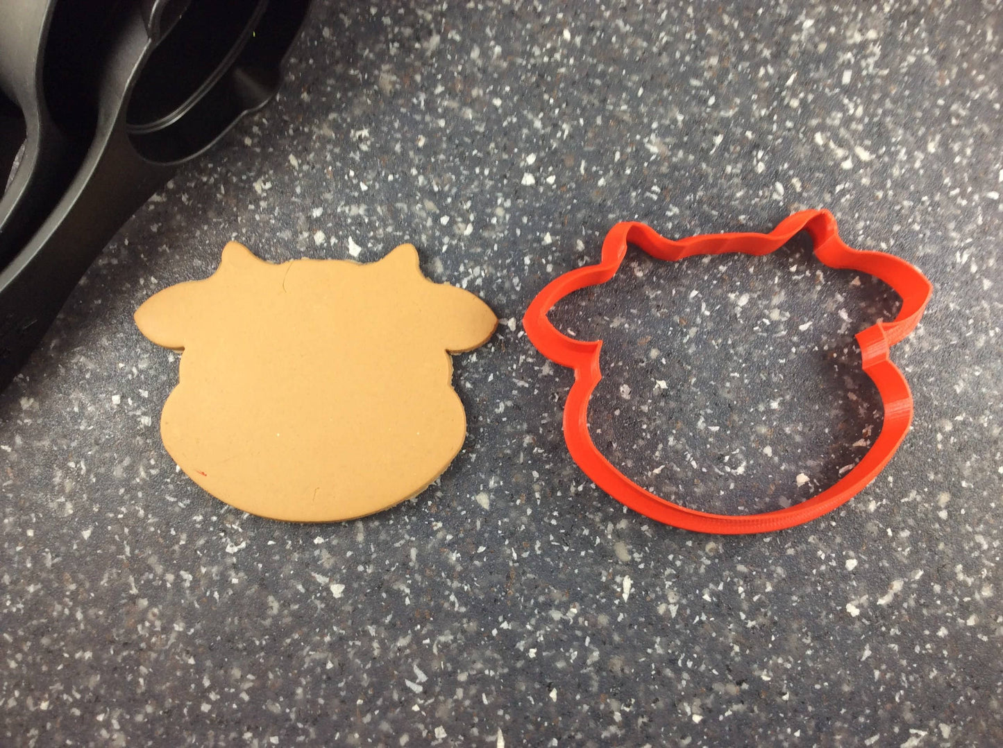 Cow Face Cookie Cutter: 3